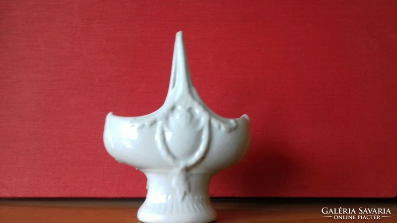 Porcelán kosárka 10 cm