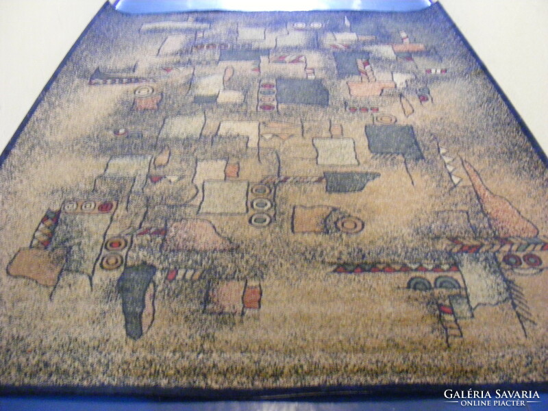 Retro absztrakt mintás szőnyeg 250 x 334 cm