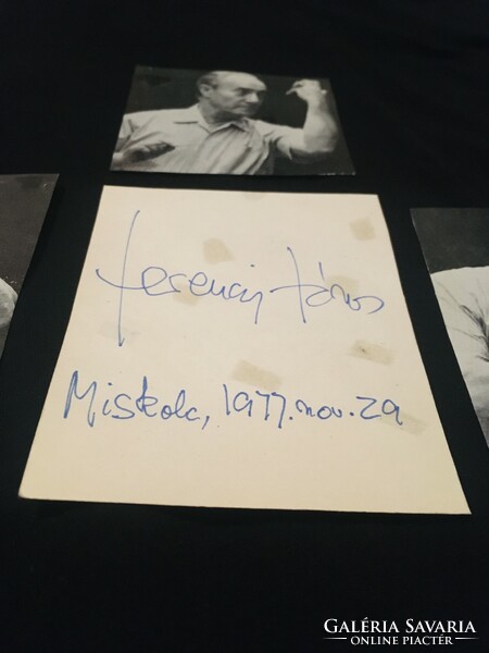 Ferencsik János karmester dedikálás autogram