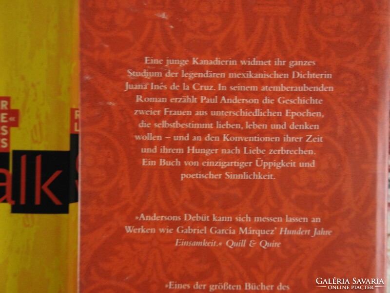 Német nyelvű regények darabáron - egyik még fóliában