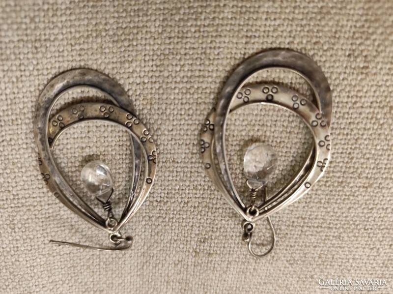Silver earrings (silpada)