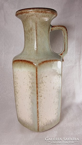 West German scheurich ceramics 497-28 studio vase / jug 1960s-70s.