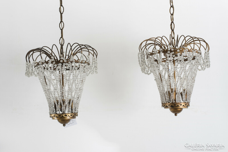 Baccara style crystal chandelier