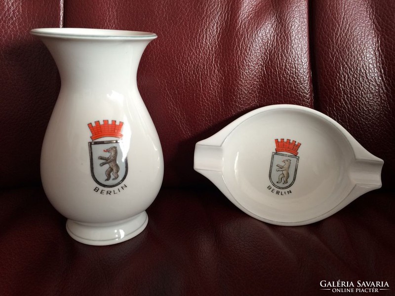 Metzler and ortloff porcelain with Berlin coat of arms