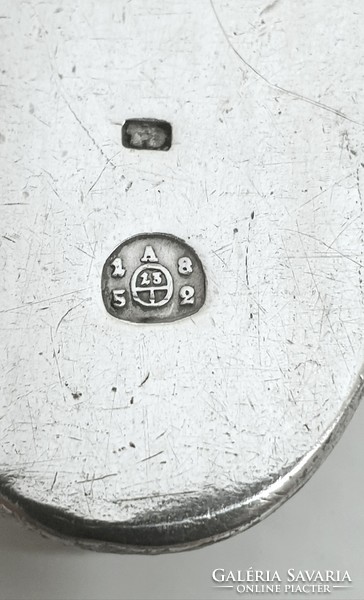 Antik (1852) ezüst (813) bécsi merőkanál FS mesterjeggyel