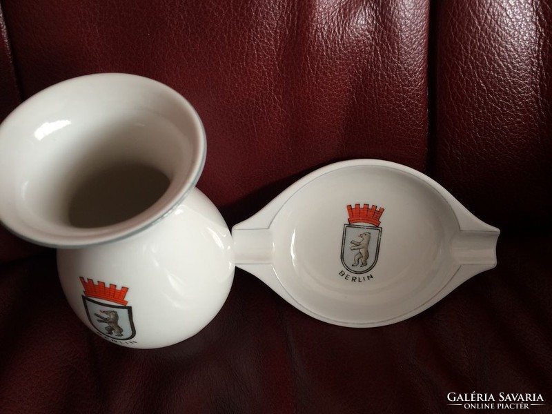 Metzler and ortloff porcelain with Berlin coat of arms