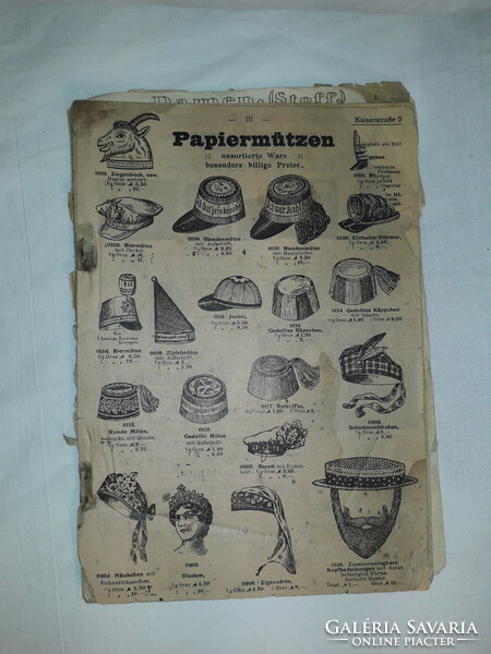 E. Neumann&co. Hoflieferanten dresden costume catalog descriptions in German