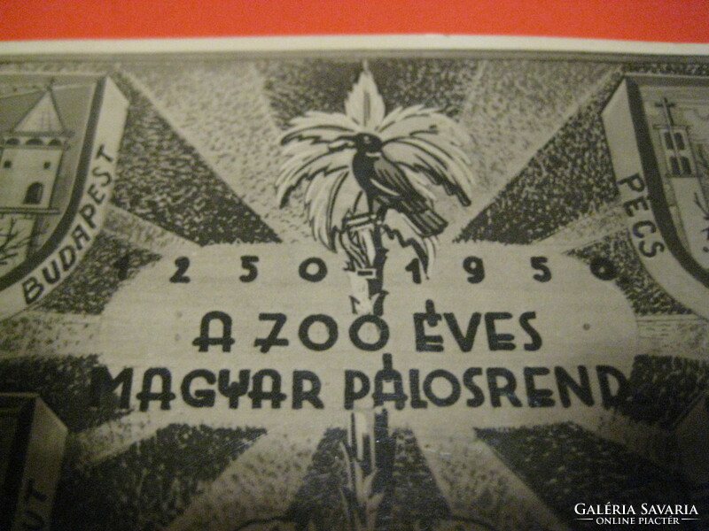 A 700 éves  Magyar Pálosrend  1250- 1950  , képeslsp