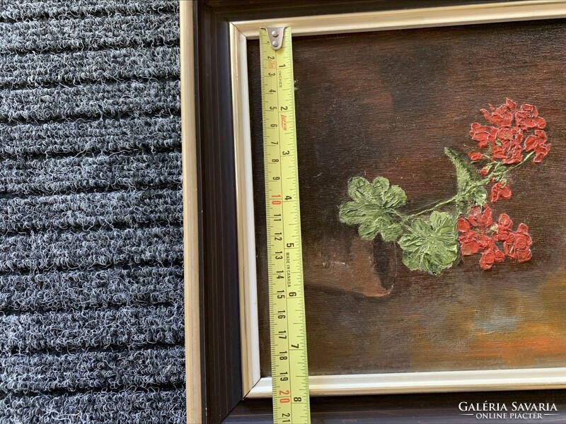 Wonderful mf signature painting, geranium