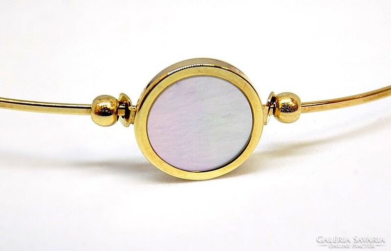 Gold ring with pearls (zal-au113659)