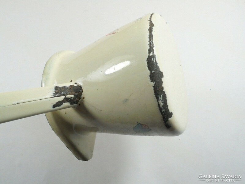 Retro enameled handle kettle coffee maker coffee pourer coffee maker inscription: canaria