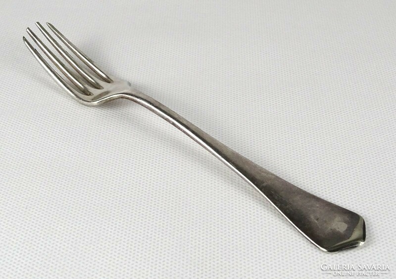 1L525 old krupp berndorf gold lamb hotel silver plated fork