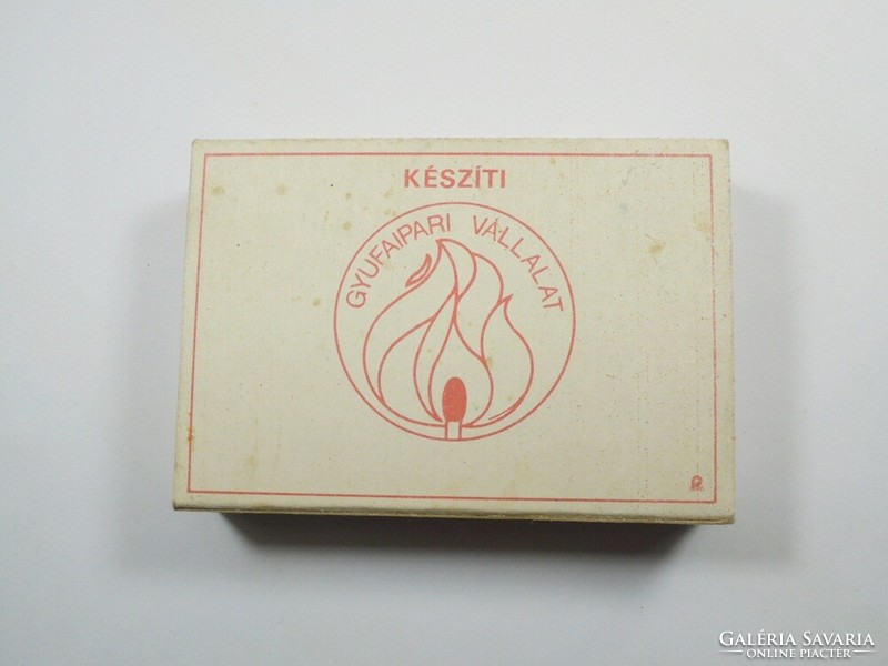 Retro extra Fogvájó, fogpiszkáló doboz -Gyufaipari Vállalat - 1970-es évekből