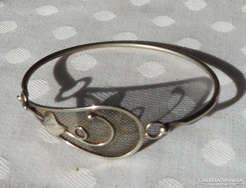 Gold jewelry - silver or silver-plated bracelet