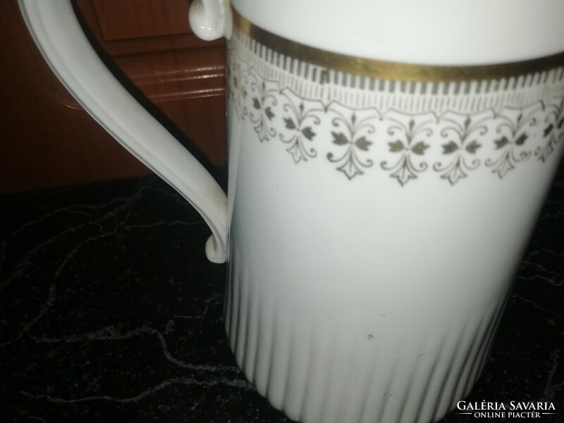 Antik, porcelán tea kiöntő hibátlan állapotban
