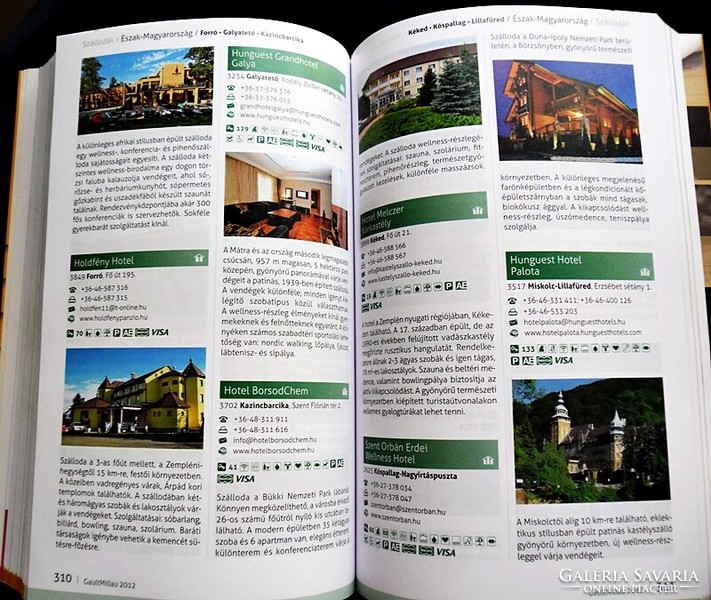 Gault & millau restaurant guide 2012, Hungary (Hungarian–English)