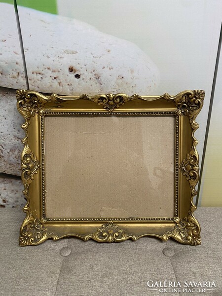 Antique carved - gilded picture frame a31