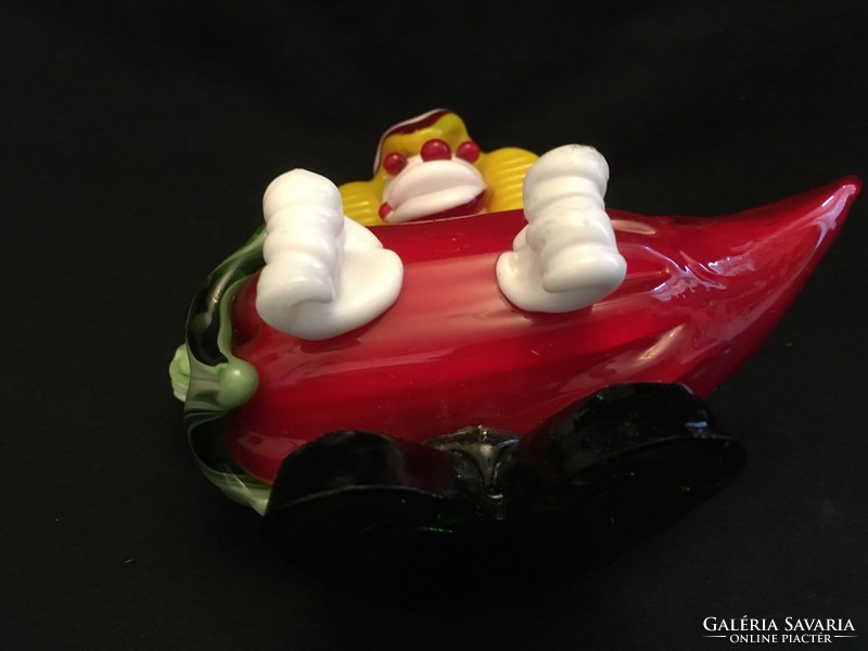 Murano glass pepper clown!