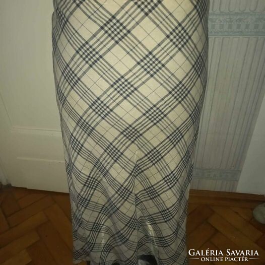 Vintage női ruha: Laura Ashley, len, prémium minőségű maxi. szoknya (40-es méret)
