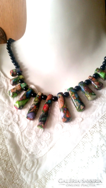 Jasper&agate necklaces, necklace