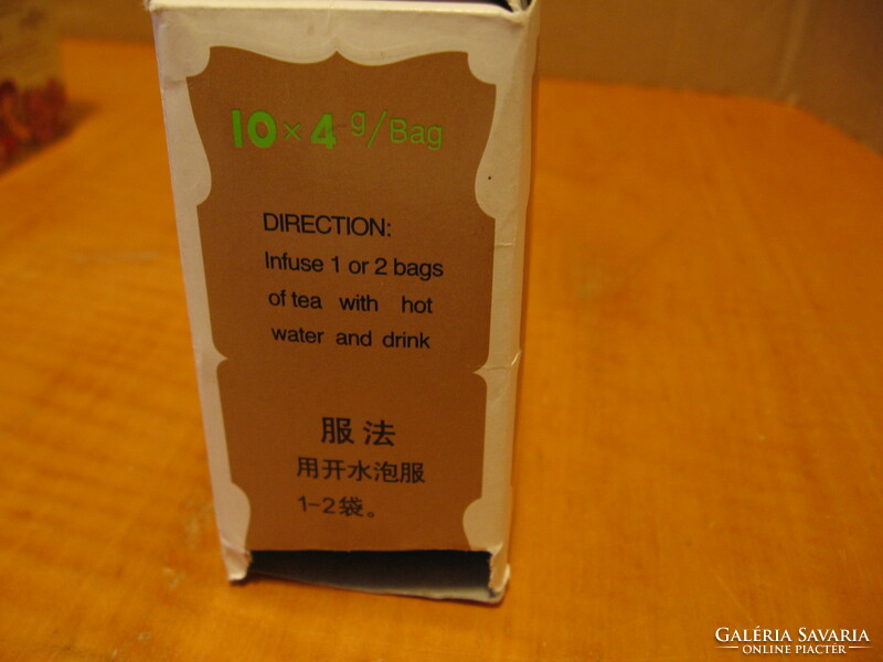 Retro Wu Long kínai fogyókúrás papír teás doboz