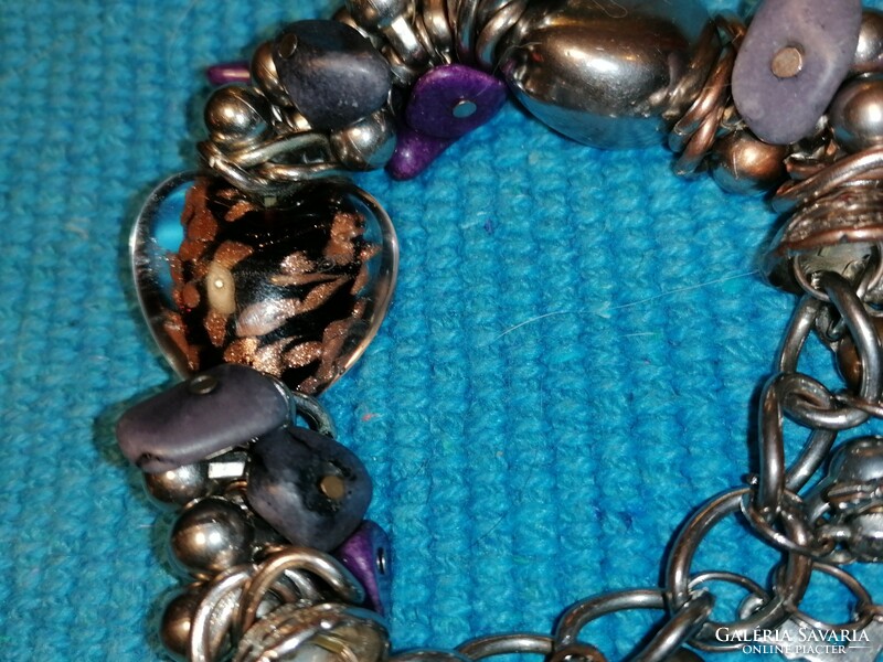 Bracelet with angel and butterfly (546)