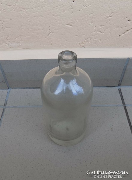 Soda bottle with antique inscription (1)