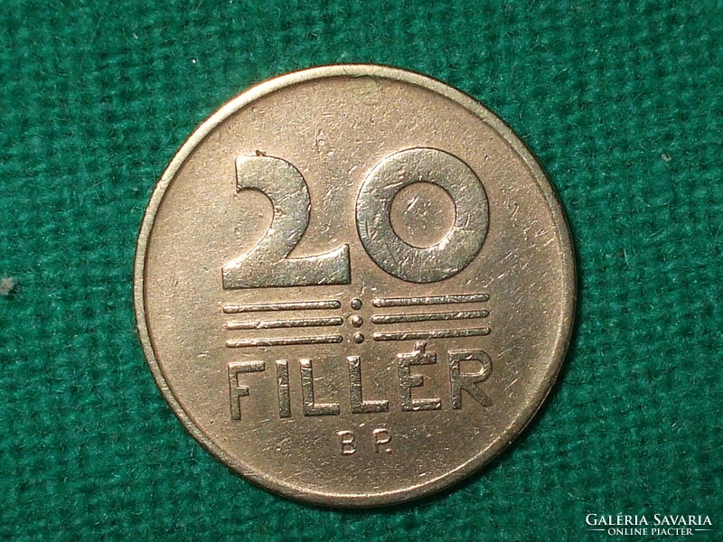 20 Fillér 1950 ! Réz - Alumínium !