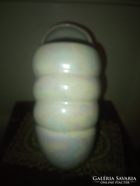 Special iridescent retro vase