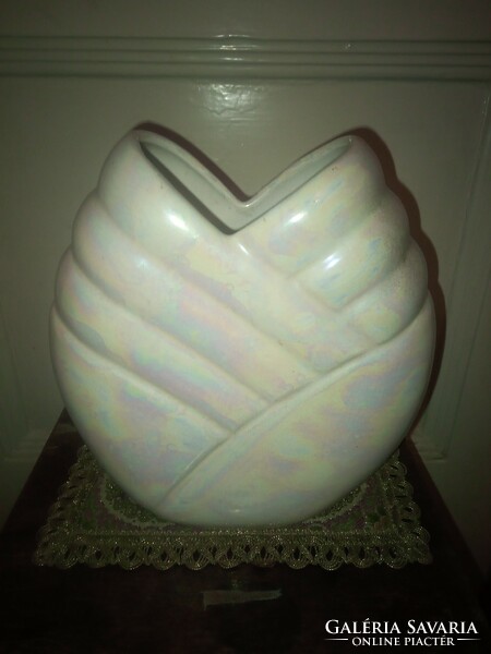Special iridescent retro vase