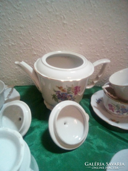 Zsolnay tea set for 4 (12 pcs)