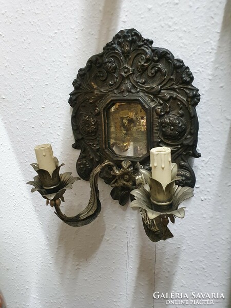 Antique wall candlestick in pairs