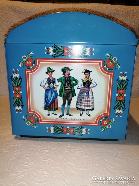 "Nürnberg" lemez doboz, díszdoboz, tároló, dekoráció.