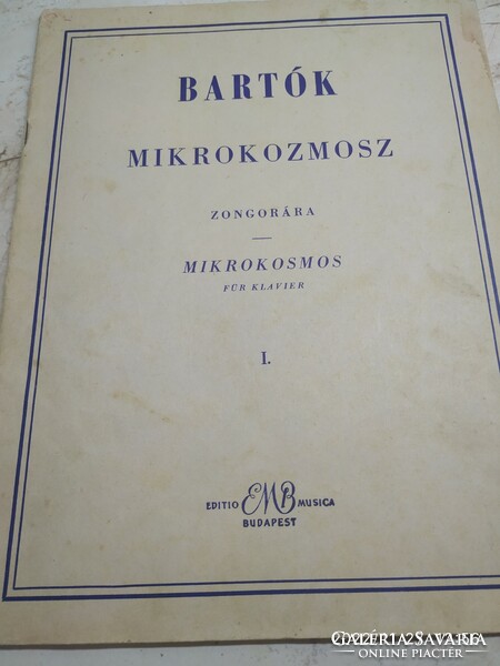 Bartók Mikrokosmos Sonata, sheet music book for sale!