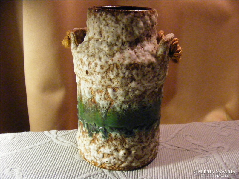 Jopeko fat lava kerámia váza 70-es évek