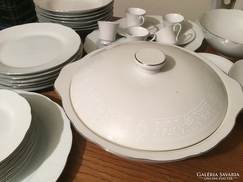 Chinese tableware for 6 people, brand new, Pagoda