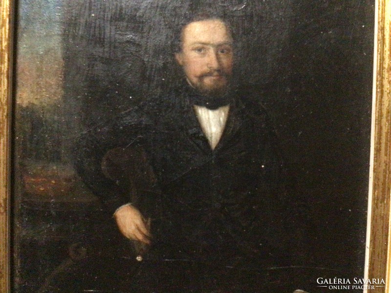 Csillagi Lajos. Tauffer József portréja. 1852