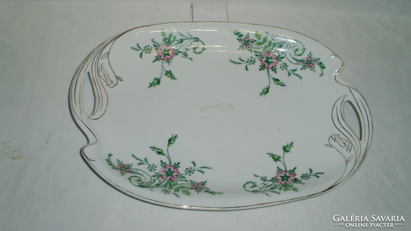 Antique, large porcelain roasting dish