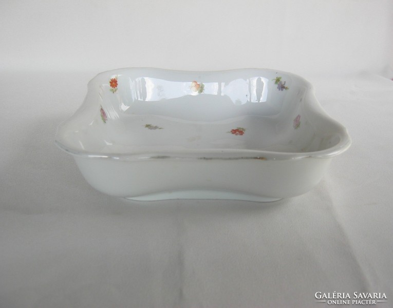Zsolnay porcelain salad side dish - damaged