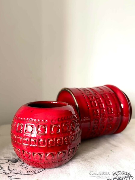 Mid-century modern Bitossi vases (for warnecke)