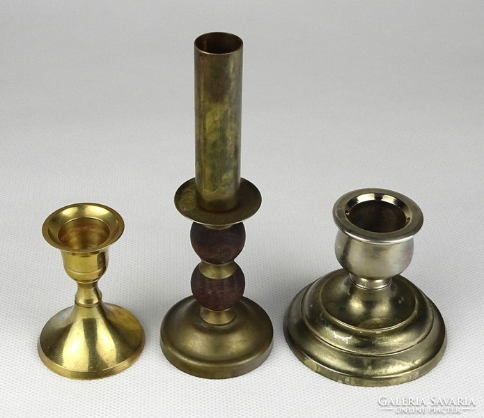 1L534 old mixed candle holder package 3 pieces