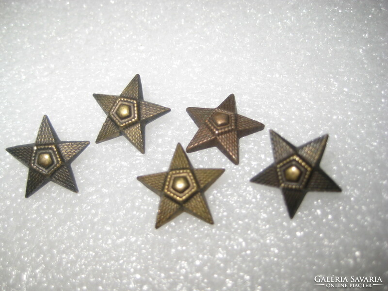 Military honor stars 5 pcs x