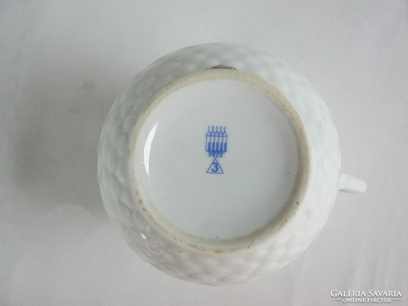 Zsolnay porcelain tumbler belly mug