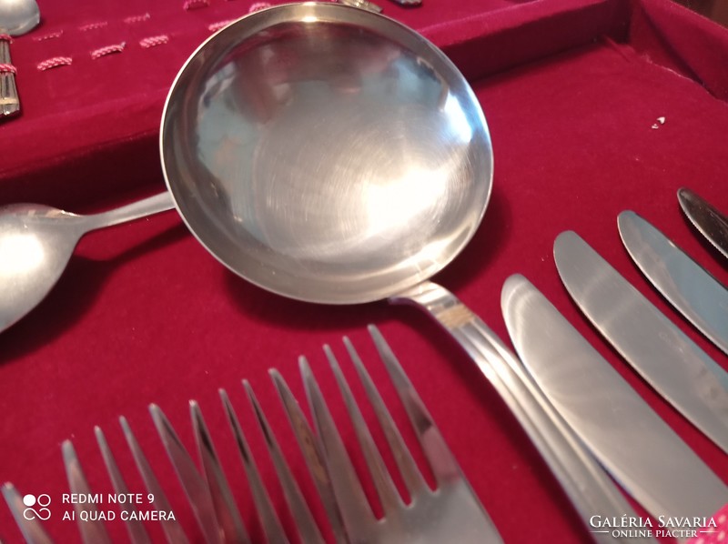 !Solingen cutlery set gold plated