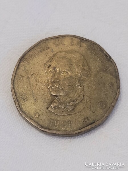 Dominican Republic, 1991, 1 Peso
