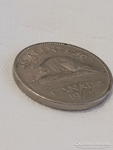 1979 CANADA 5 cent érme