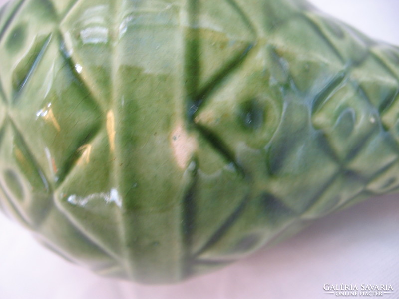 Kis zöld Bay keramik váza 502 11