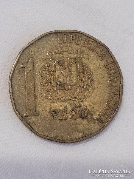 Dominikai Köztársaság, 1991., 1 peso