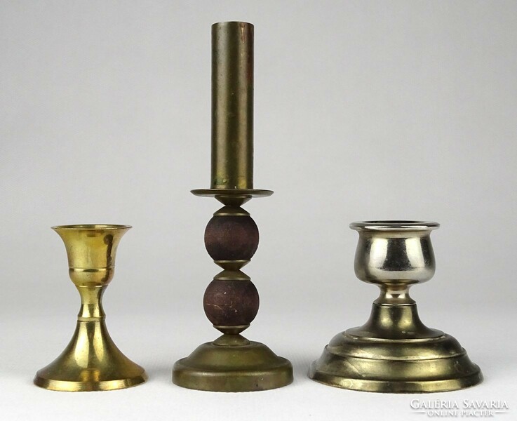 1L534 old mixed candle holder package 3 pieces