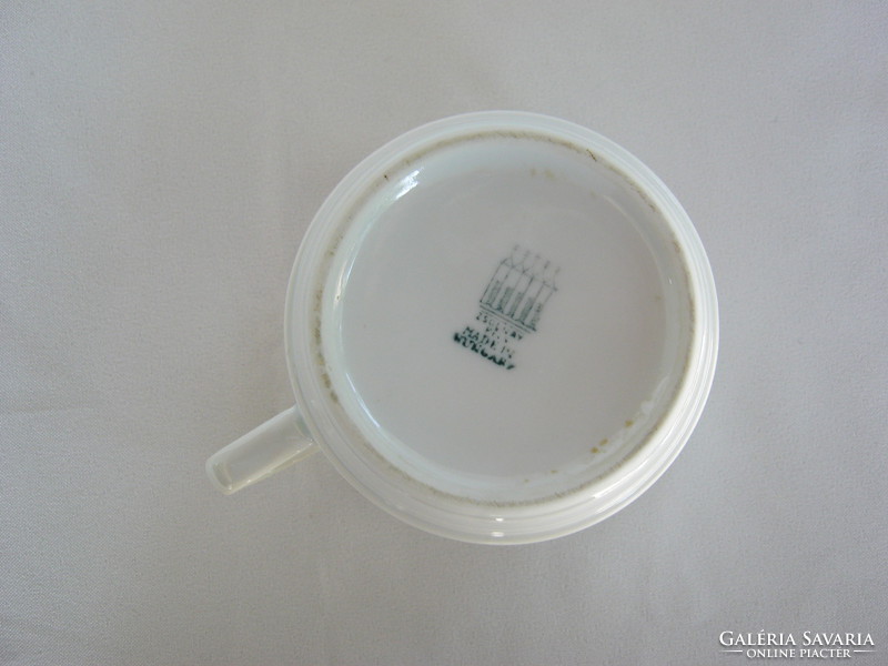 Zsolnay porcelain poinsettia mug